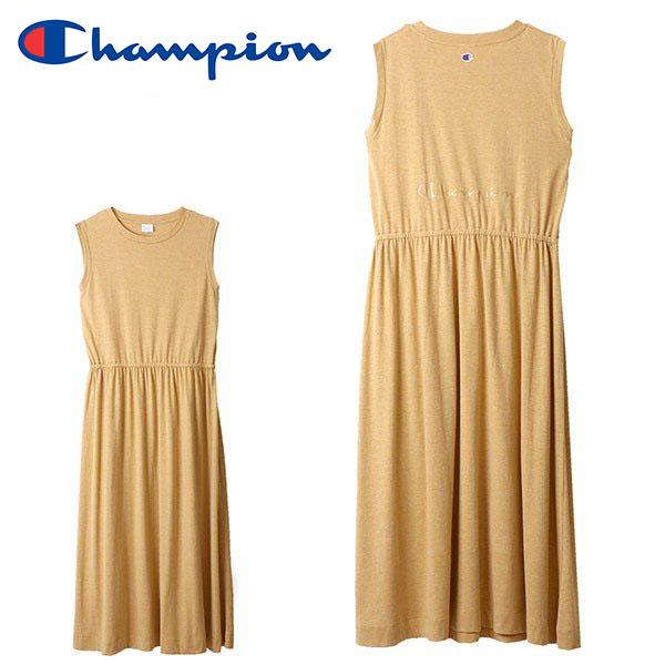 30 Off ノースリーブ ワンピース チャンピオン Champion レディース ウィメンズ スリーブレスワンピース ベージュ エレファントsports Paypayモール店 通販 Paypayモール