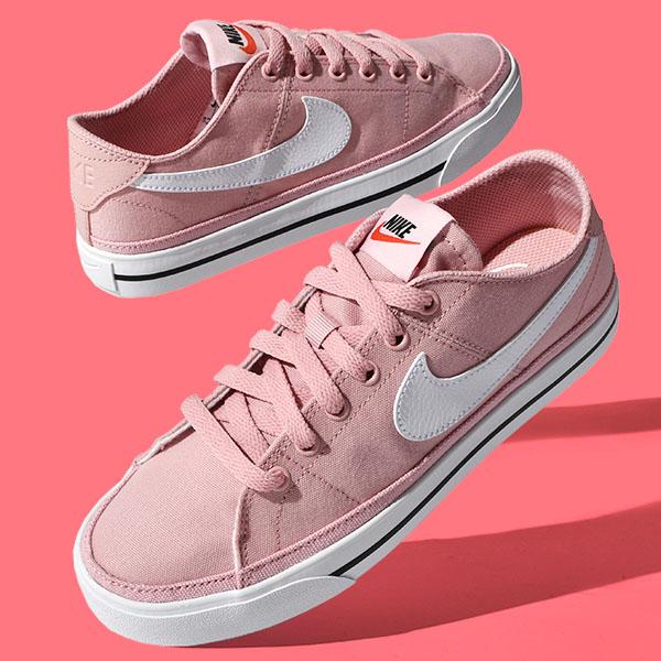 ナイキ レディース スニーカー Nike コート レガシー キャンバス シューズ 靴 ナイキスニーカー カジュアルシューズ ピンク Cz0294 21夏新色 エレファントsports Paypayモール店 通販 Paypayモール