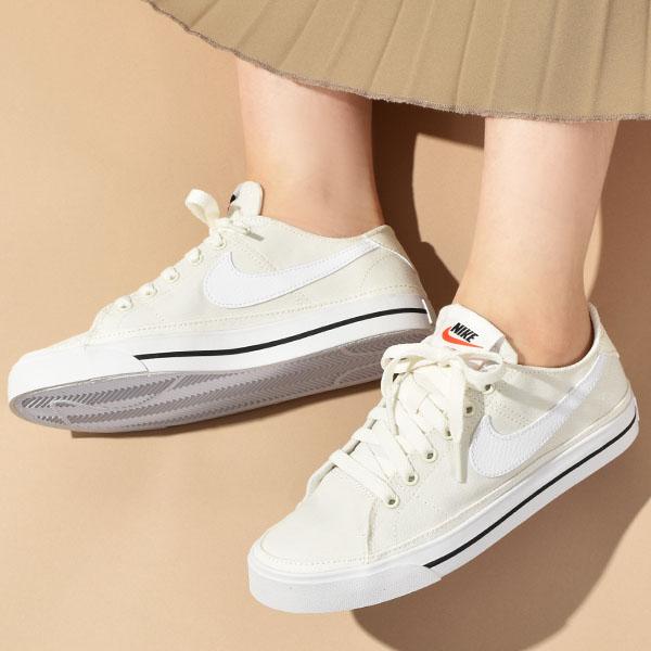 送料無料 ナイキ スニーカー レディース Nike コート レガシー キャンバス シューズ 靴 ナイキスニーカー カジュアルシューズ セイル Cz0294 101 エレファントsports Paypayモール店 通販 Paypayモール