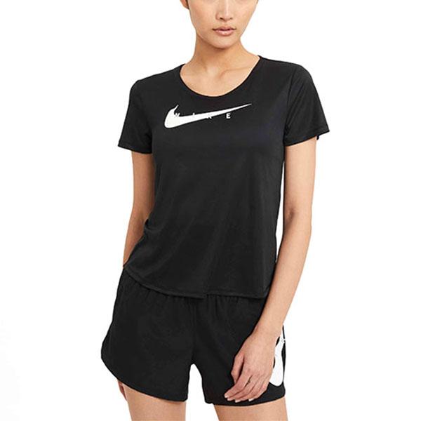 ゆうパケット対応可能 ナイキ Tシャツ レディース Nike スウッシュ ラン S S トップ ランニングシャツ トレーニングシャツ 半袖 ブラック エレファントsports Paypayモール店 通販 Paypayモール