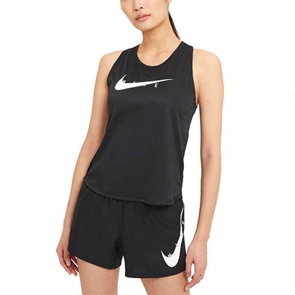 ナイキ タンクトップ レディース Nike スウッシュ ラン タンク トップ ノースリーブ スポーツウェア ヨガウェア ランニング ジム ヨガ フィットネス ブラック 黒 エレファントsports Paypayモール店 通販 Paypayモール