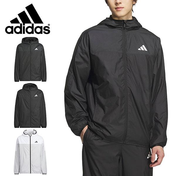 アディダス メンズ レディース ウインドブレーカー adidas M MH BSC ウィンドジャケット ナイロン ジャージ トレーニング ウェア 2025秋冬新作 DP025