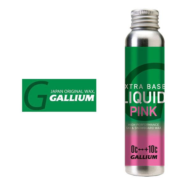GALLIUM(ガリウム) EXTRA BASE LIQUID PINK（60ml） リキッドベース 水分の多い雪質 ワックス SW2260 専用アプリケーションで板を最速アップデート！！ 初心者から選手まで！誰でも簡単！！ 進化系WAXの...