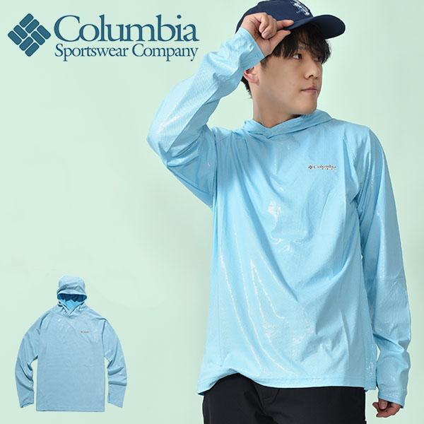 コロンビア 冷却機能 プルオーバー Columbia メンズ Terminal Deflector Ice Hoodie 薄手 長袖 フーディー パーカー アウトドア 釣り Fm7437 22春夏新作 エレファントsports Paypayモール店 通販 Paypayモール