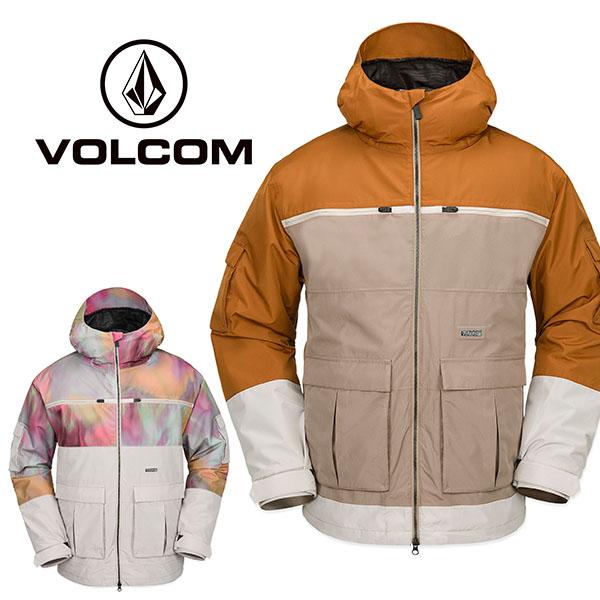 スノーボードウェア VOLCOM ボルコム NIGHTBREAKER 20K Volcom Men's Nightbreaker 20K Jacket, Chestnut Brown at
