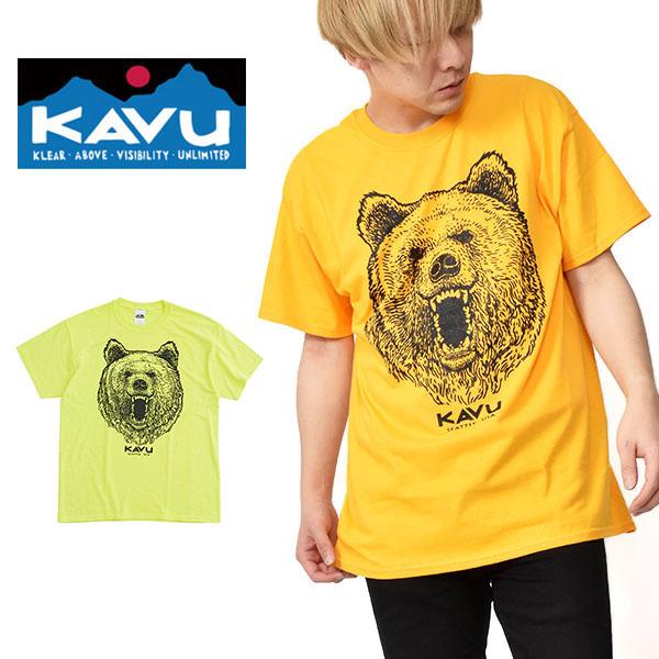 現品のみ 半袖 Tシャツ Kavu カブー メンズ レディース Grizzly Tee グリズリーtシャツ アウトドア 夏フェス 得割50 エレファントsports Paypayモール店 通販 Paypayモール