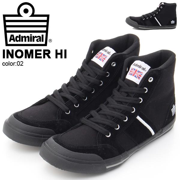 スニーカー アドミラル Admiral Inomer Hi イノマー ハイ メンズ レディース シューズ 靴 定番 ハイカット キャンバス スエード Sjad1511 送料無料 エレファントsports Paypayモール店 通販 Paypayモール