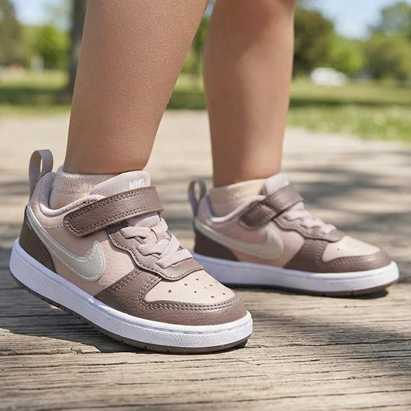2026秋冬新作 ベビー シューズ ナイキ スニーカー キッズ NIKE コート ボロー LOW JES TDV 幼児  子ども 靴 ベルクロ IV5821 200