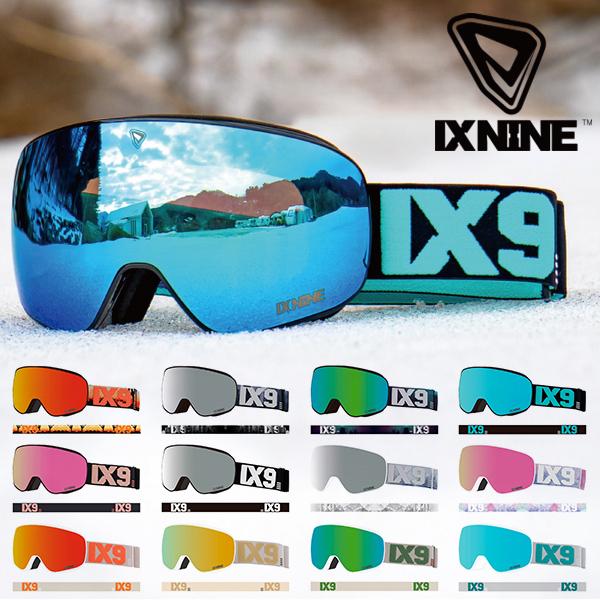 IX NINE(アイエックスナイン) IX6 アイエックスシックス スノー ゴーグルIX3 proと共通のクリックオンシステムで、レンズにはIXNINEのHD球面レンズを使用しているIX6。視野角は従来のものより約15度広く、160度の視界...