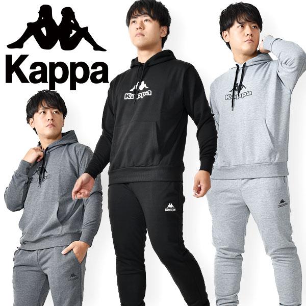 カッパ メンズ スウェット パーカー 上下セット Kappa 裏毛パーカー プルオーバー ロングパンツ セットアップ 上下組 21秋冬新作 エレファントsports Paypayモール店 通販 Paypayモール