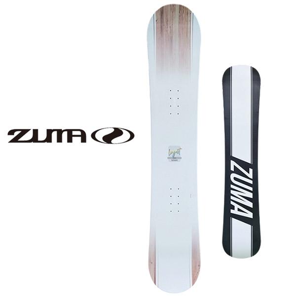 ZUMA(ツマ) スノーボード LONGEST ロンゲスト　WHITE  25-26 25/26新たに設定されたこのモデルは、各サイズによってフレックスが設定。146cm〜はフレックスが柔らかく、サイズが上がるにつれフレックスが固くなり、ハ...