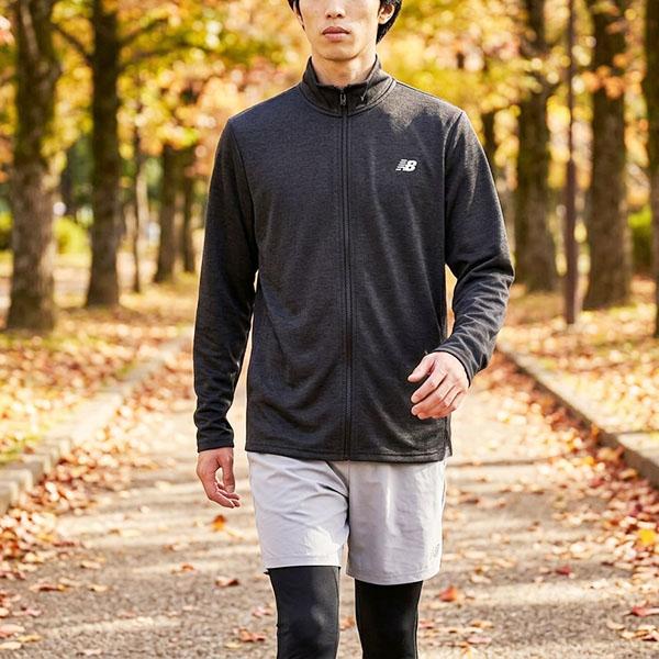 2026秋冬新作 ニューバランス ジャージ ジャケット New Balance メンズ Sport ニットジャケット ブラック mj51804