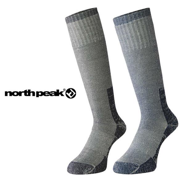 north peak(ノースピーク) ソックス スノーボード スキー アウトドア トレッキング【吸湿速乾/優れた保温性/超厚手/メリノウール使用】  MP-786スノーボード、スキー、アウトドア、トレッキングをはじめ、様々なスポーツにも使え...