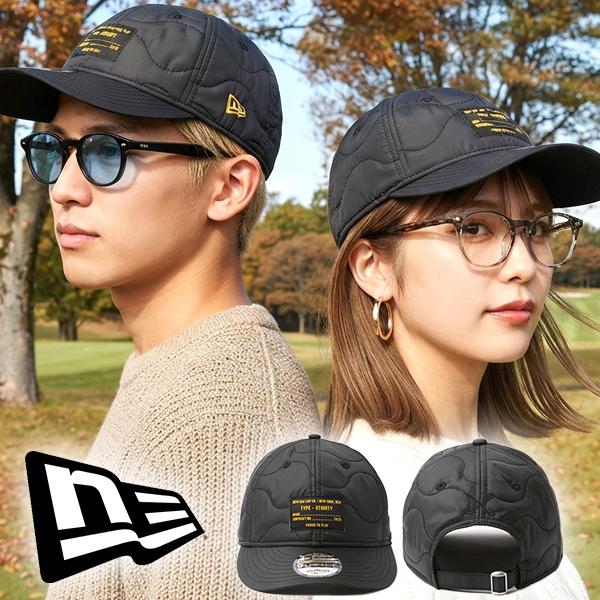 2026秋冬新作 キルティング ニューエラ ゴルフ キャップ NEW ERA 9THIRTY QUILTING 930 メンズ レディース ユニセックス 帽子 CAP コンペ 景品 15125388
