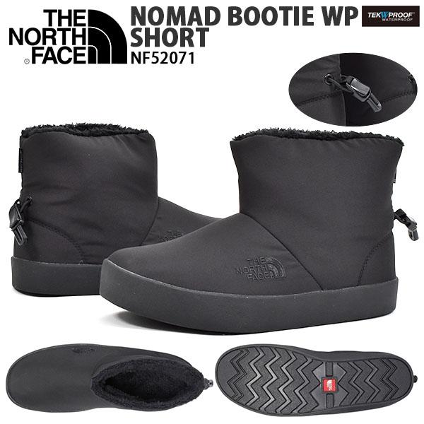 撥水 ショートブーツ The North Face ザ ノースフェイス ノマド ブーティ Wp ショート レディース メンズ ブラック Nf571 秋冬新作 エレファントsports Paypayモール店 通販 Paypayモール