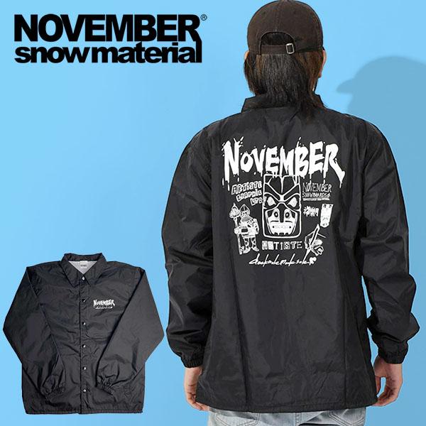 NOVEMBER（ノベンバー） コーチジャケット スノー ボード COACH JACKET