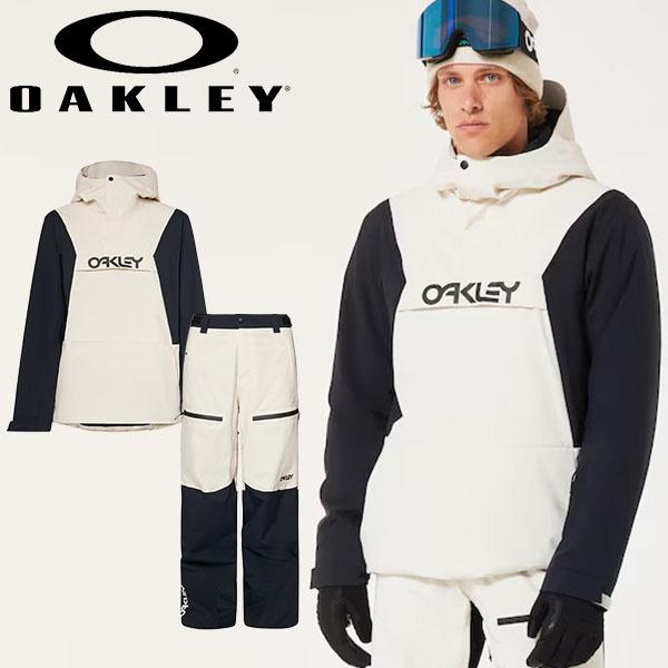 【美品】オークリー ボードウェア S 上下 OAKLEY（オークリー） スノーボード スキー ウェア メンズ