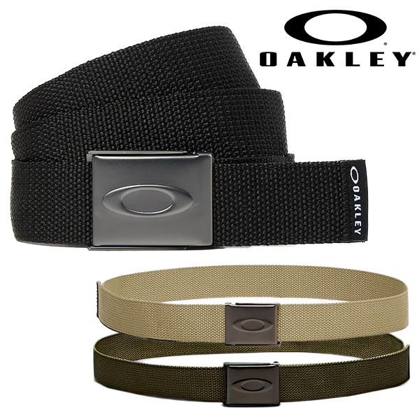 2026秋冬新色 ベルト オークリー OAKLEY メンズ  ELLIPSE WEB BELT ゴルフ コンペ 景品 プレゼント 96185