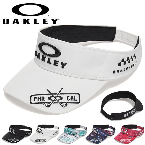 ゴルフ サンバイザー メンズ オークリー OAKLEY ロゴ キャップ 帽子 GOLF ゴルフ ウェア コンペ 景品 プレゼント FOS901719 2024春夏新作 得割16