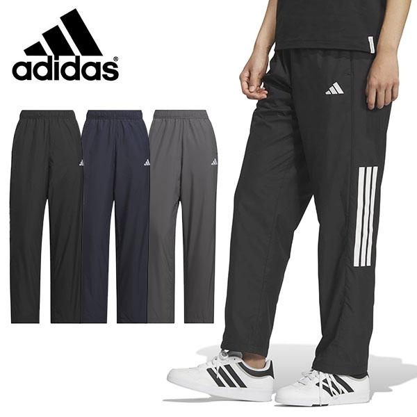 アディダス レディース ルーズフィット ウインドブレーカー パンツ 下 adidas W TEAM ウーブンパンツ ジャージ ナイロン ウェア 2025秋冬新作 P2571