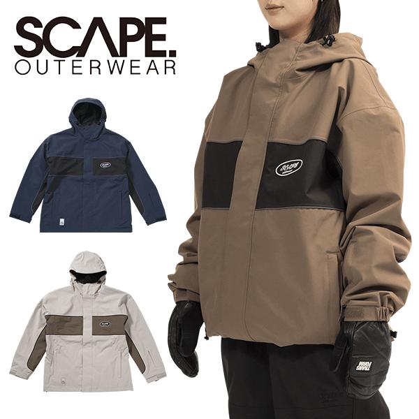 SCAPE　スノーボードウェア　上下セット　エスケープ SCAPE（エスケープ） スノーボードウェア ADAPT JACKET メンズ