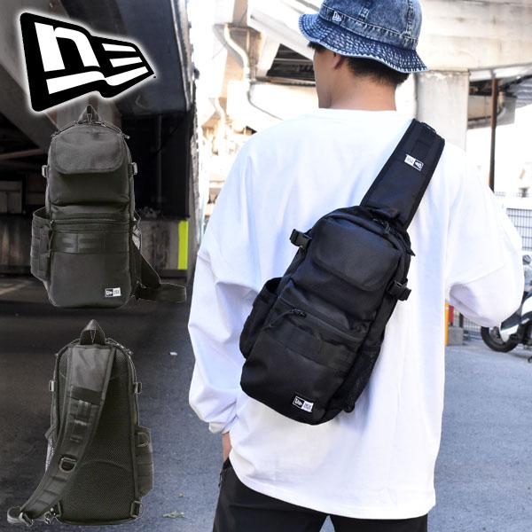 バッグ ウエストポーチ メンズ ニューエラ スリングボディバッグ 12L ブラック NEW ERA