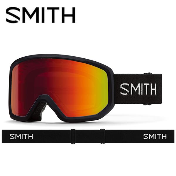 SMITH（スミス） スノーゴーグル TRANSFER トランスファー BLACK RED