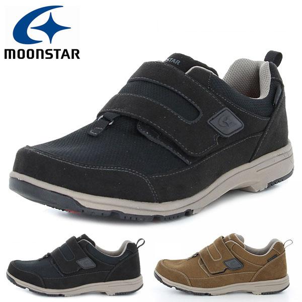 MoonStar（ムーンスター） 送料無料 防水 ベルクロ スニーカー メンズ 