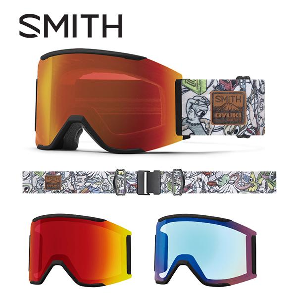 スノーゴーグル SMITH スミス Squad MAG スカッド マグ OYUKI クロマ 