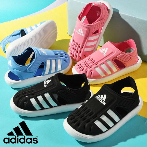 adidas (アディダス) SWIMWATER SANDAL I (スイムウォーターサンダル)キッズ・ジュニア・子ども・男の子・女の子・男児・女児小さなキッズの足を優しく包み込むベビーウォーターサンダル。クラシックなアディダスのスタイルに...