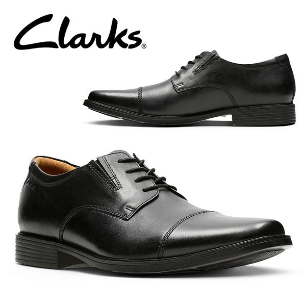 Clarks ビジネスシューズ メンズ クラークス TILDEN CAP 抗菌