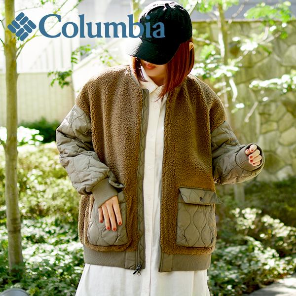半額 50%off コロンビア ボアジャケット Columbia レディース オムニ 