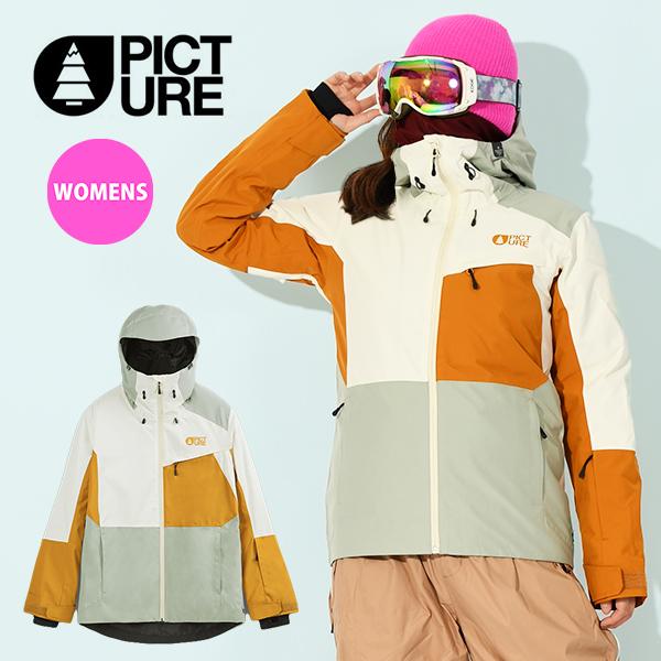 スノーボードウェア　PICTURE ジャケット　レディース　Ｌサイズ　【美品】 PICTURE ORGANIC CLOTHING 30%off ラスト1着 スノーボードウェア