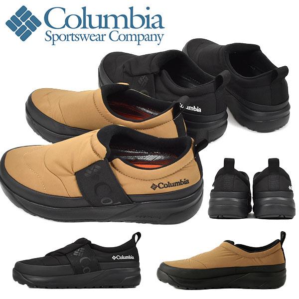 コロンビア モックシューズ 防水 防寒 Columbia メンズ スリッポン アウトドア キャンプ 靴 ウインターシューズ Yu0339 Yu0339 エレファントsports 通販 Yahoo ショッピング