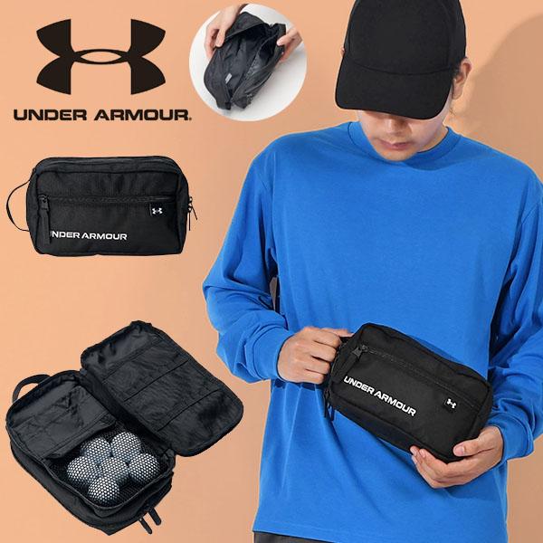 ゴルフ カートバッグ アンダーアーマー UNDER ARMOUR 2.7L ラウンドバッグ ミニバッグ ポーチ バッグ BAG コンペ 景品 1378287 2025春夏