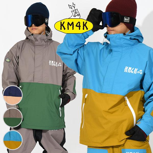KM4Kスノーボードウェア　Mサイズ上下セット KM4Kカモシカスノーボードウエア上下セットMサイズ