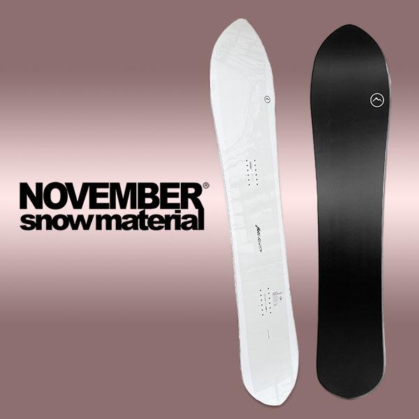 NOVEMBER BACKCITY ノベンバーバックシティ　162cm NOVEMBER（ノベンバー） 板 スノー ボード BACKCITY バックシティ