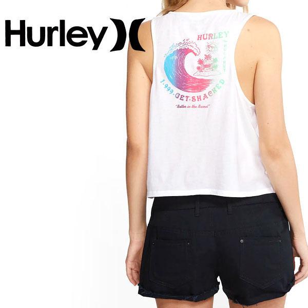 タンクトップ Hurley ハーレー レディース Get Shacked Flouncy Tank ノースリーブ ホワイト 白 シャツ サーフ サーフィン 野外フェス Cn7585 100 スノー アウトドアのエレスポ2 通販 Yahoo ショッピング