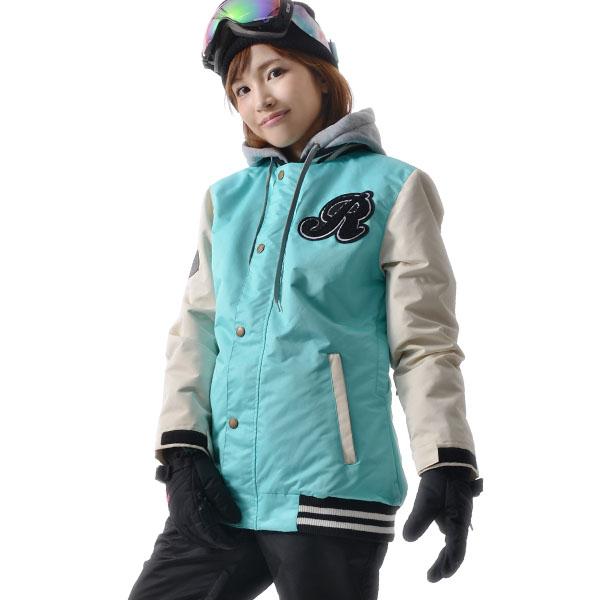 スノーボードウェア レディース スタジャン ジャケット スノーウエア