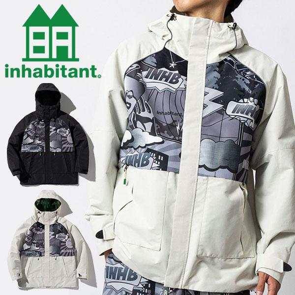 inhabitant（インハビタント） スノーボードウェア メンズ FULL ZIP