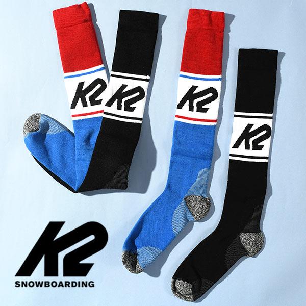 ロングソックス K2 ケーツー MIDWEIGHT PERFORMANCE 2PACK SOCK ソックス 2セット 靴下 くつした メンズ レディース スノー スノーボード 25-26冬新作 20％off