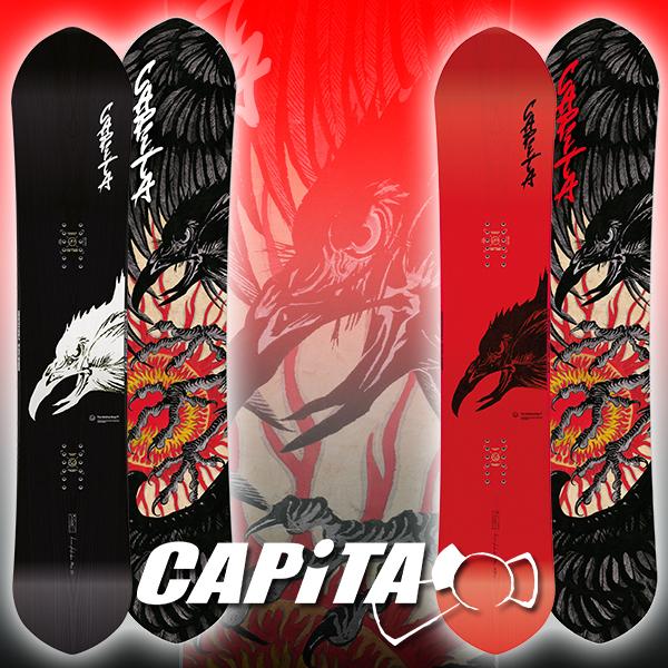 【最終値下げ】ボードCAPiTA 19-20 （ビンディング、カバー付き） CAPiTA ソールカバー プレゼント スノー ボード 板 キャピタ KAZU