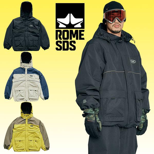 ROMESDS ロームエスディーエス　スノーボードウエア　ナイロンジャケット ROME SDS スノーボードウェア ローム NEWOLD JACKET メンズ ジャケット