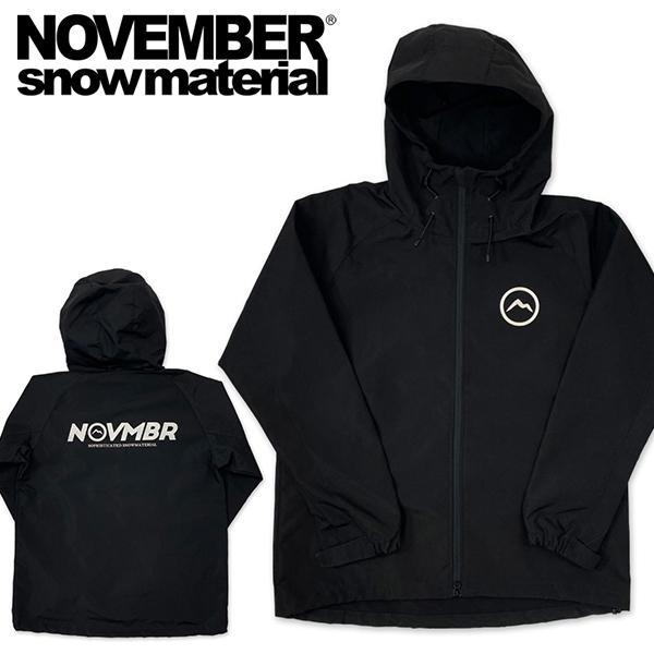 ノベンバー　ボンデッドパーカー　Mサイズ　新品未使用 NOVEMBER（ノベンバー） ノーベンバー スノーボード パーカー ZIP
