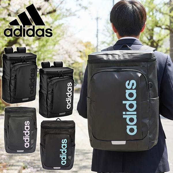 2026秋冬新作 アディダス リュックサック adidas リニア SQ バックパック 23L スクエア型 スポーツバッグ バッグ かばん NQ156