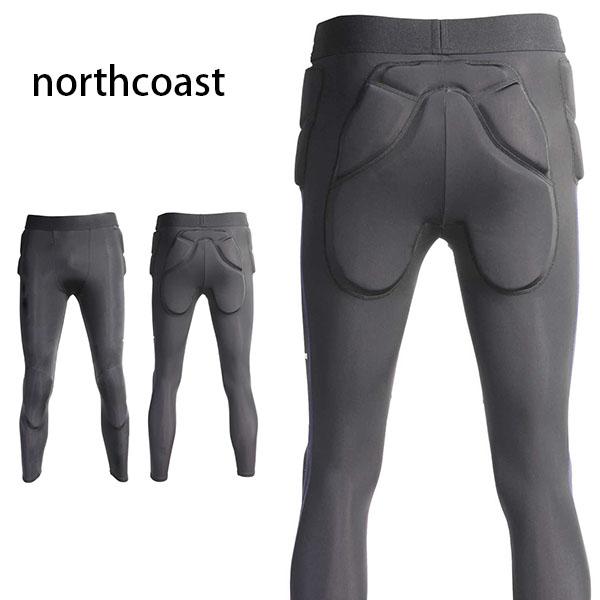 northcoast(ノースコースト) ヒッププロテクター ロングタイプ スノーボード スキー ユニセックス【最大パッド厚10mm/軽量1層タイプ】 BK NW-1005厚さ10mmの耐衝撃・耐久・保温に優れたNBRパッドを採用。耐久性と弾...