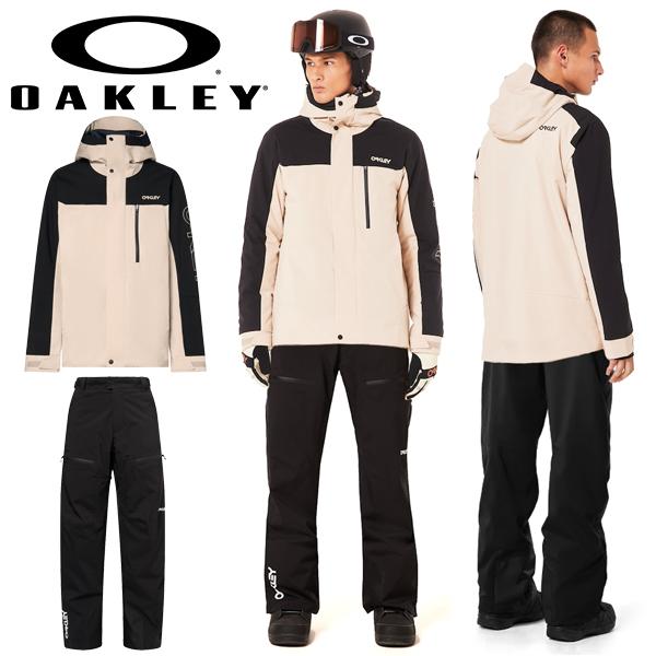 OAKLEY スキーウェア ジャケットとパンツセット OAKLEY 30%off スノーボードウェア メンズ セットアップ