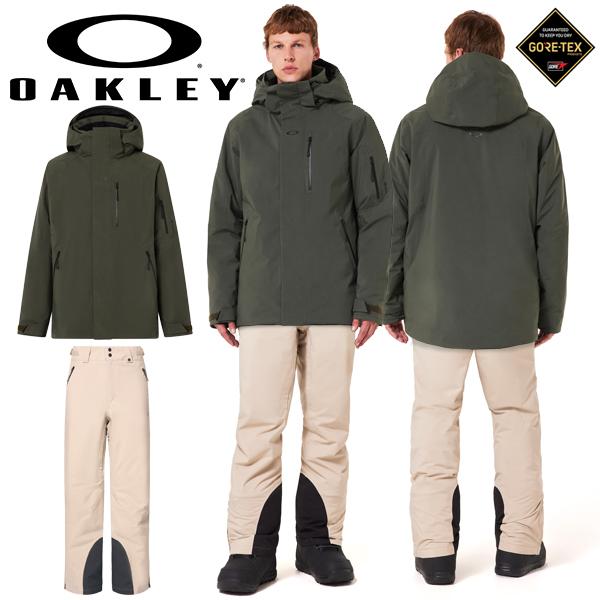 オークリー スノーウエア ゴアテックス ジャケットM、シェルパンツSのセット OAKLEY（オークリー） Mサイズ 45%off スノーボードウェア メンズ