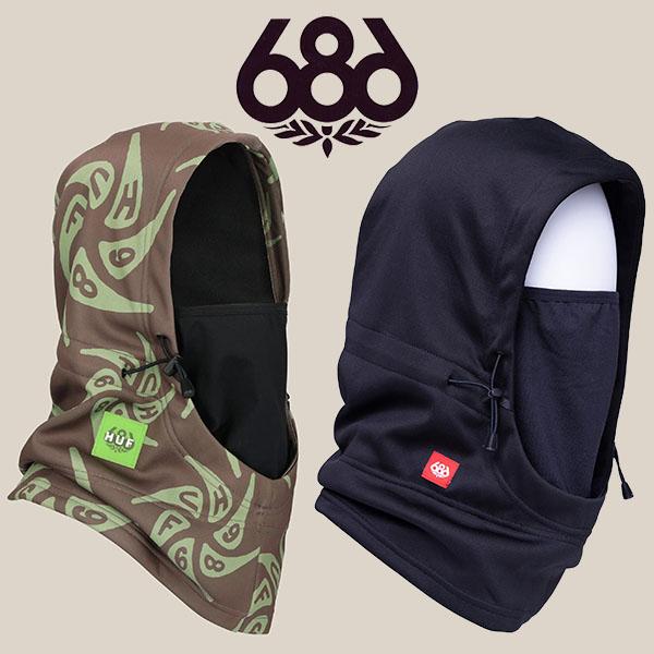 686 SIX EIGHT SIX(シックスエイトシックス) PATRIOT BONDED HOOD冬場の防風・防寒対策に必須のフードウォーマーです！紫外線からの保護や、撥水加工もしている優れたアイテム。【機能】・100%ポリエステルニット...