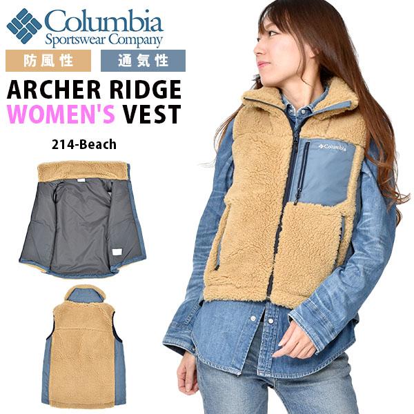 ラスト1着 フリース アウトドアベスト Columbia コロンビア レディース Archer Ridge Women S Vest もこもこ アウター Pl1046 214 Beach 25 Off Pl1046 A スノー アウトドアのエレスポ2 通販 Yahoo ショッピング